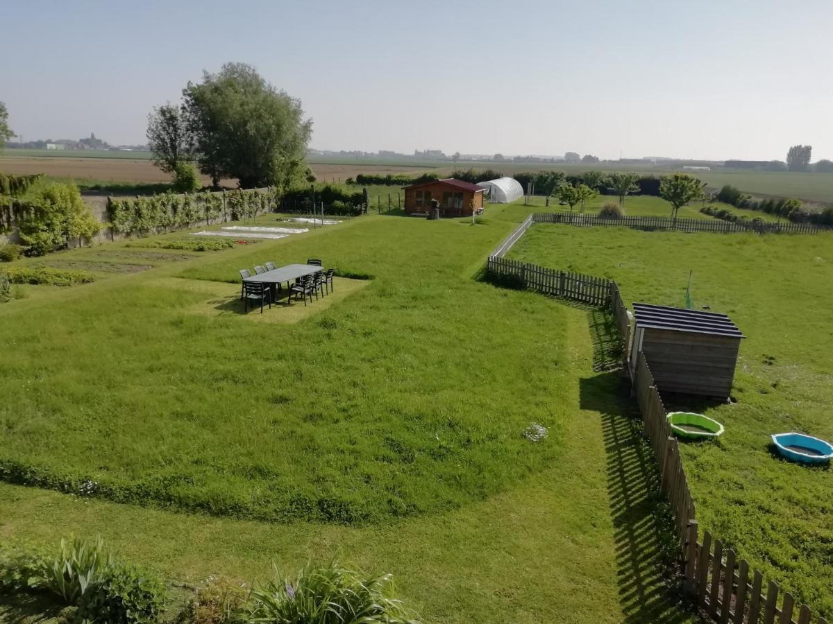 Etage à la ferme indépendant avec piscine intérieure privative Bassee Exterior foto